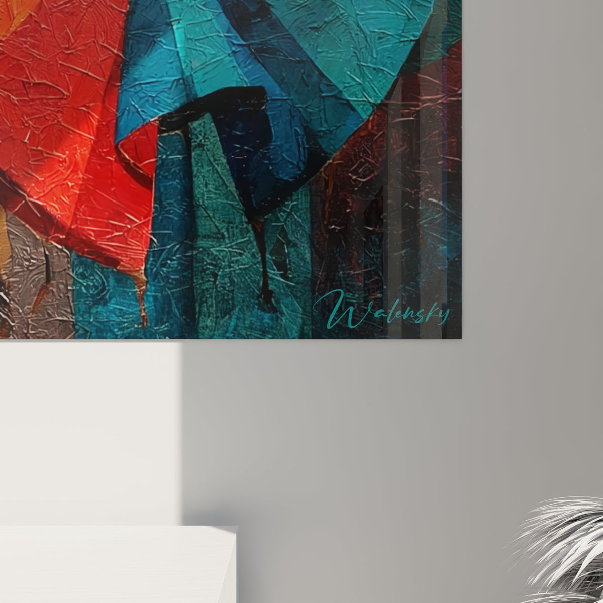 Vue d'ensemble tableau mural danse africaine, composition artistique de danseuses aux couleurs vibrantes