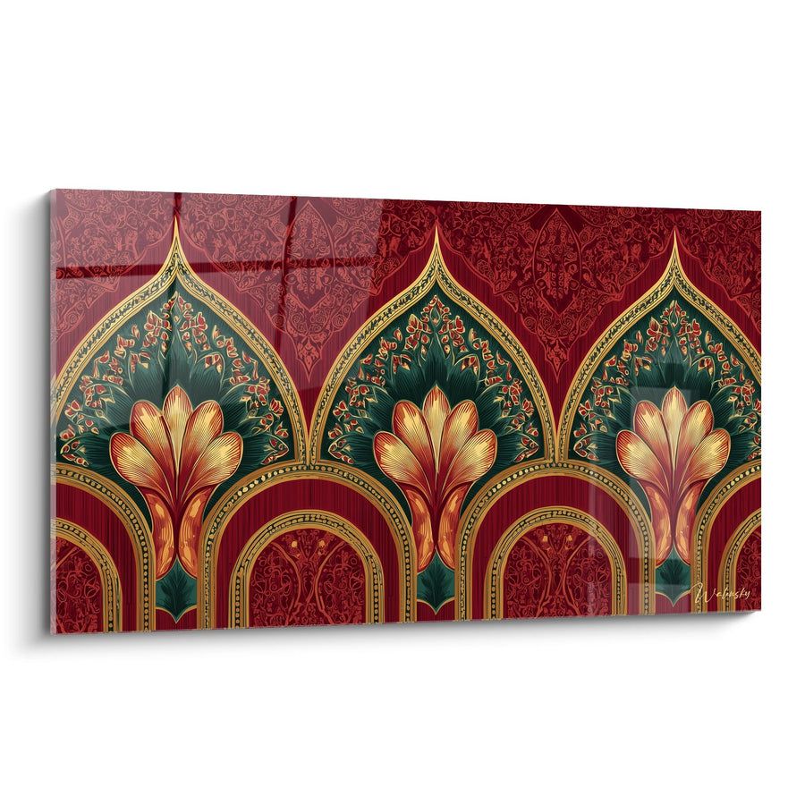 Tableau Arches Orientales - Splendeur Dorée - Edition Art déco
