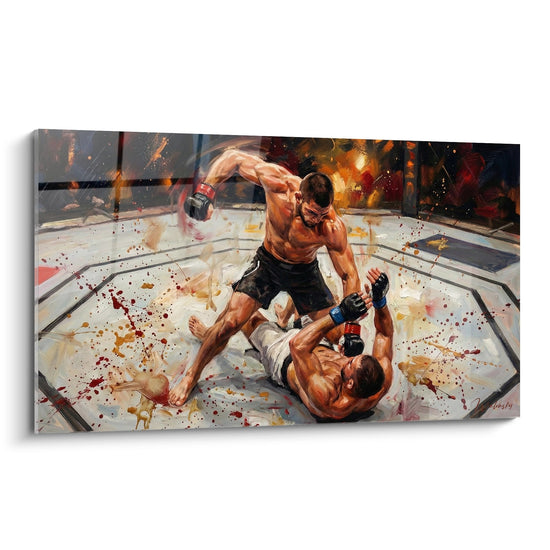 Tableau Combat MMA - Ground and Pound - Edition MMA