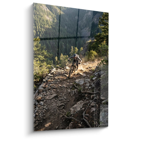 Tableau VTT Descente Montagne - Adrénaline Pure - Edition VTT