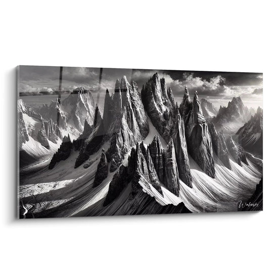 Tableau À l’Ombre des Géants - Édition Montagne Paysage