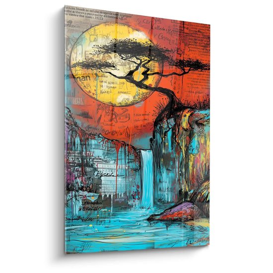 Tableau Arbre Sculpté par les tempêtes du désert - édition paysage africain - Walensky