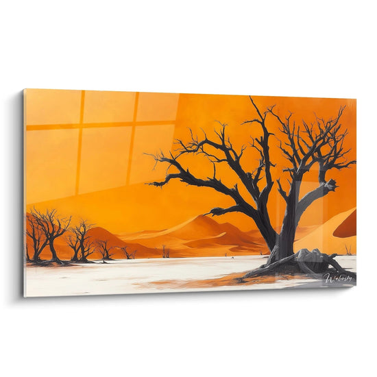 Tableau Arbres Morts - edition désert