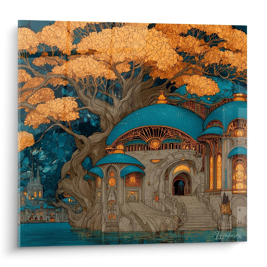Tableau Architecture Palais Enchanté - édition Art nouveau