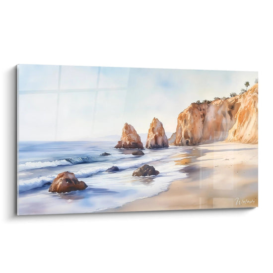 Tableau Baie Tranquille - edition plage