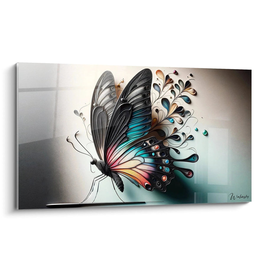 Tableau Ballet Ailé Arc-en-ciel - Édition Animaux