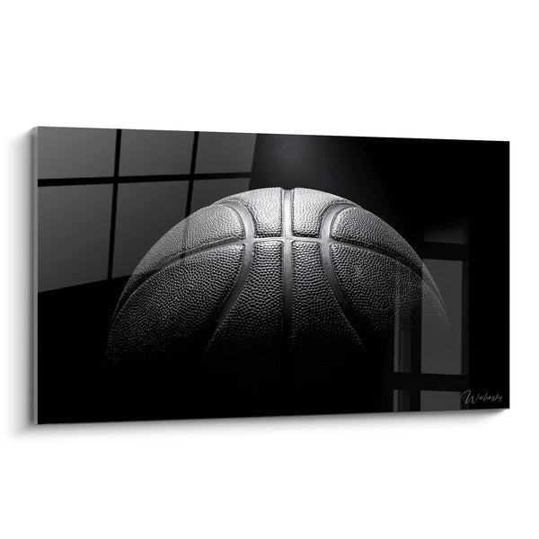 Tableau Ballon de Basket - Noir et Blanc Artistique - Edition Basket Ball