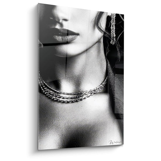 Tableau Beauté Féminine - Sophistication Parisienne - édition accessoires de mode