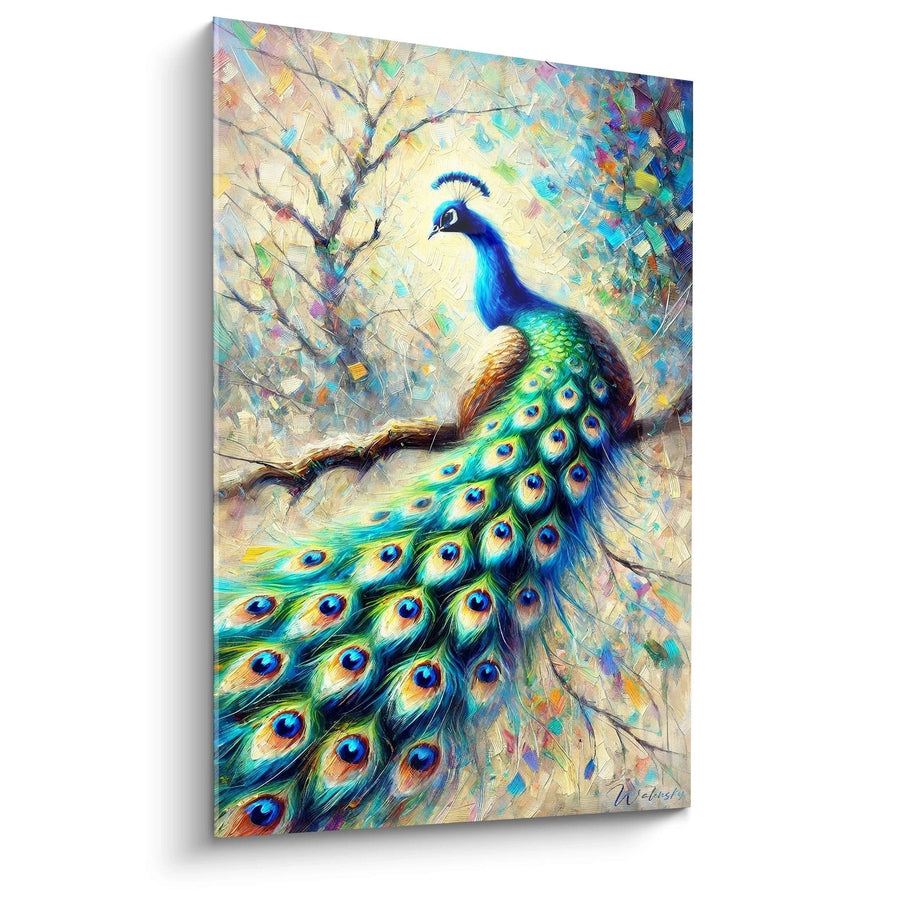 Tableau Beauté Mystique - Edition Paon Animaux