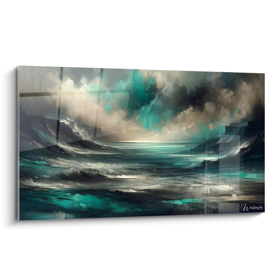 Tableau Brumes dans la Tempête - Édition Expressionisme Abstrait