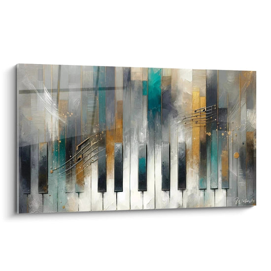 Tableau Cadence des Couleurs - Édition Musique Abstrait