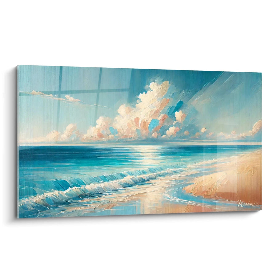 Tableau Calme Infini - Édition Mer Paysage