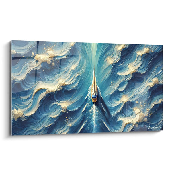 Tableau Cap Vers l'Horizon - Édition Océan Paysage
