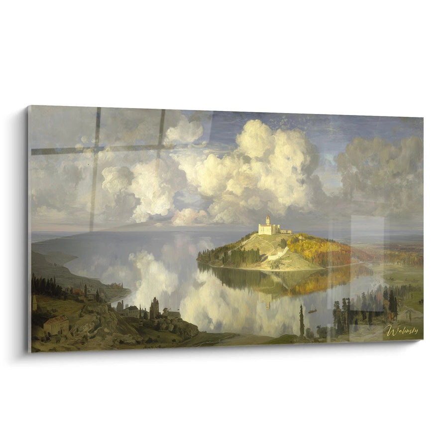 Tableau Château Rêve Suspendu - édition Romantisme