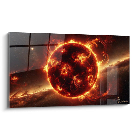 Tableau Colosse de Feu - Édition Soleil Espace
