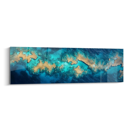 Tableau Corail Émergent - édition plage