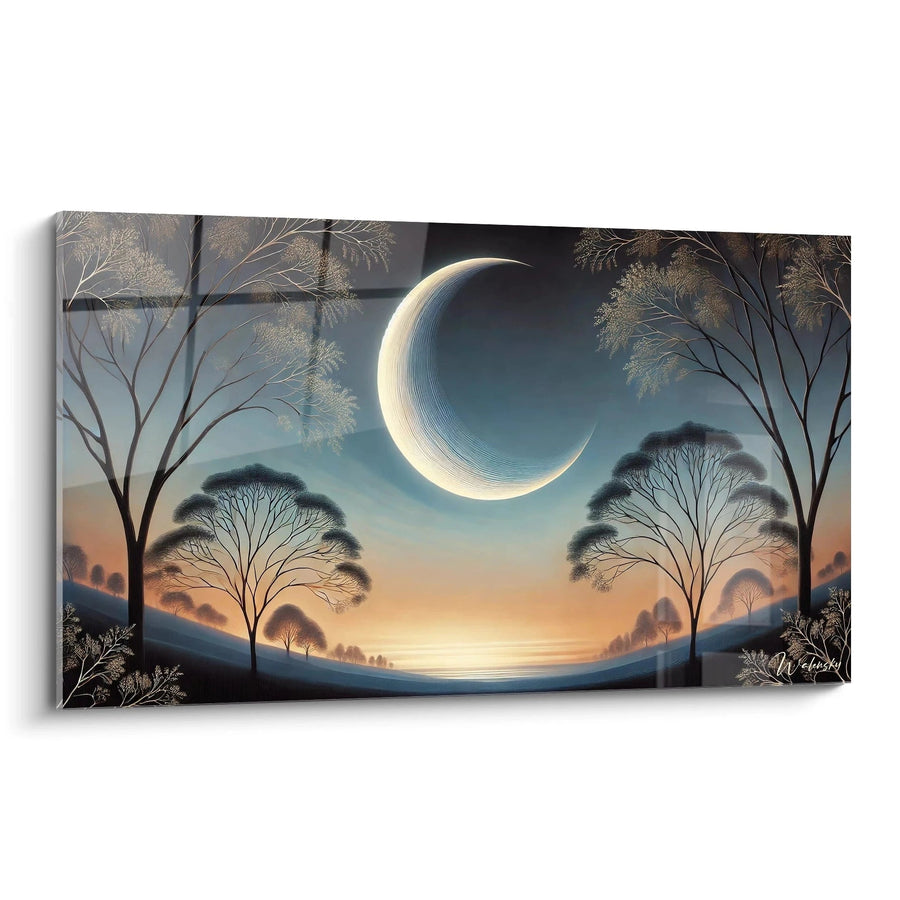 Tableau Douceur Astrale - Édition Lune Espace