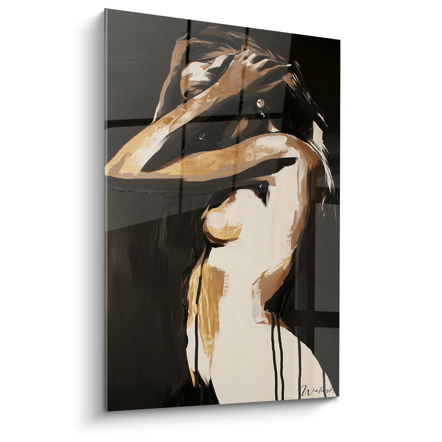 Tableau Essence Féminine  - Edition Sensuelle Abstrait