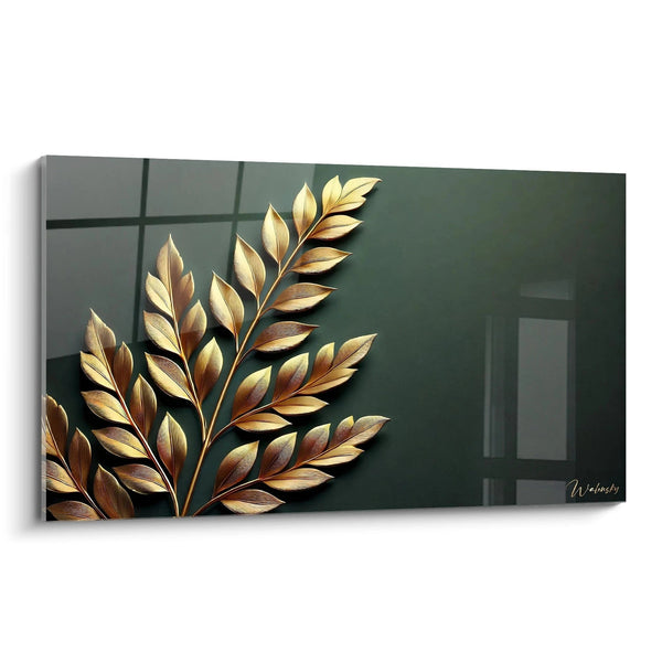 Tableau Feuilles d’Or - Édition Feuille d'Or Nature