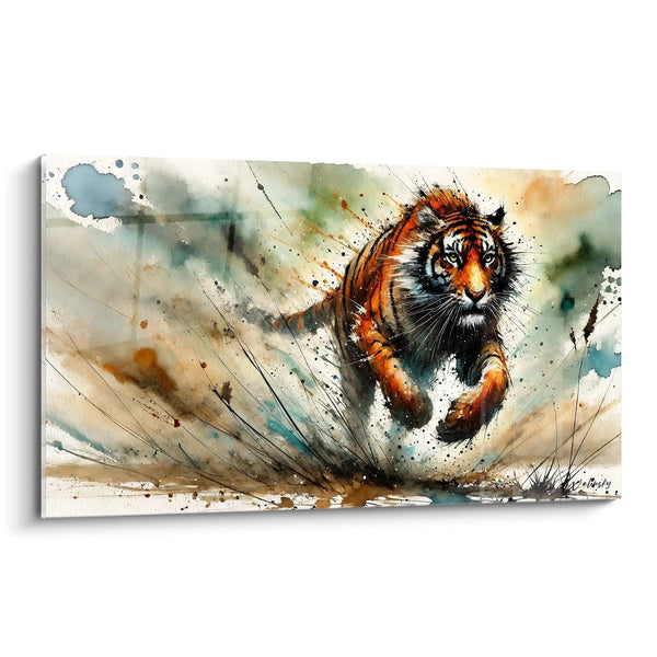 Tableau Force et Grâce - Édition Tigre Animaux