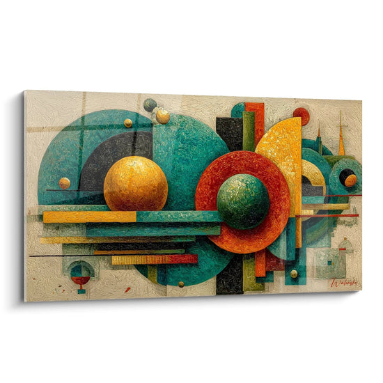 Tableau Géométrie Mécanisme Poétique - édition Bauhaus