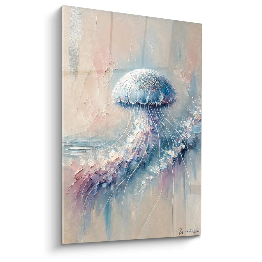 Tableau Gravité Marine - Édition Méduse Animaux