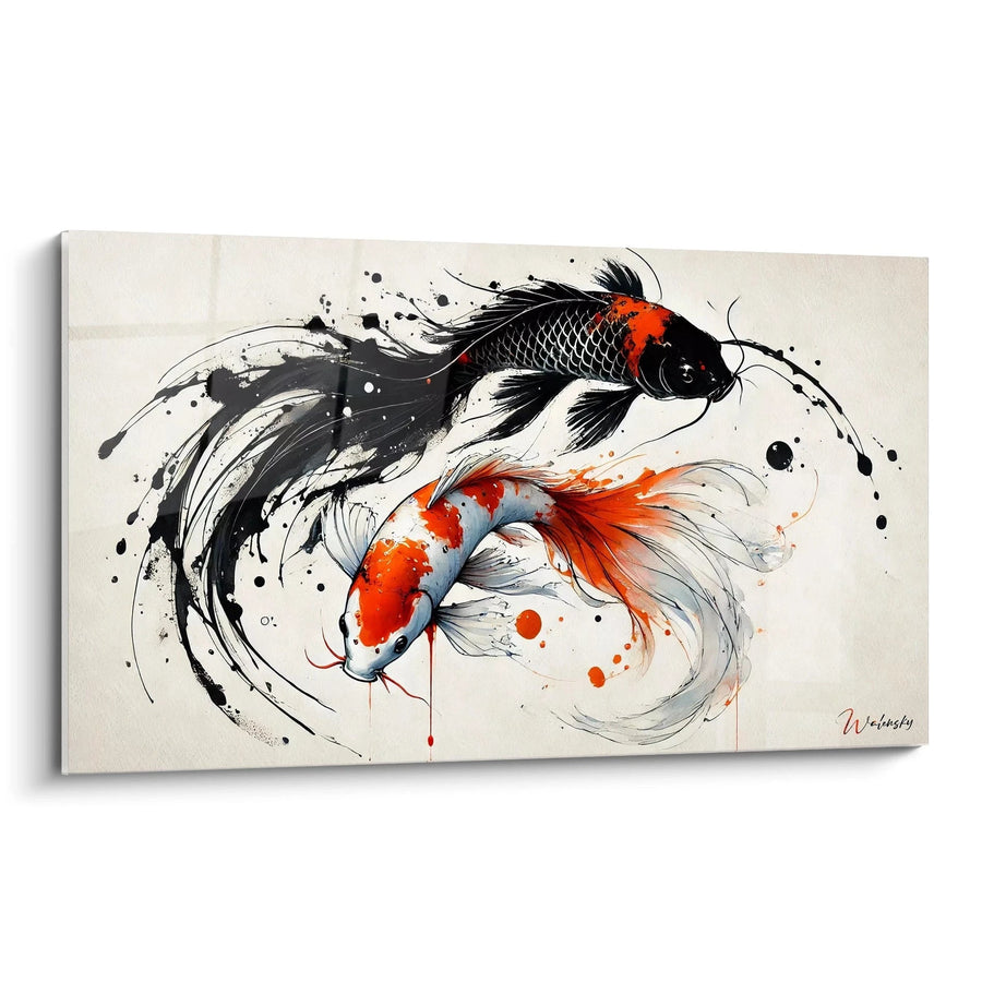 Tableau Harmonie Aquatique - Édition Poisson Animaux