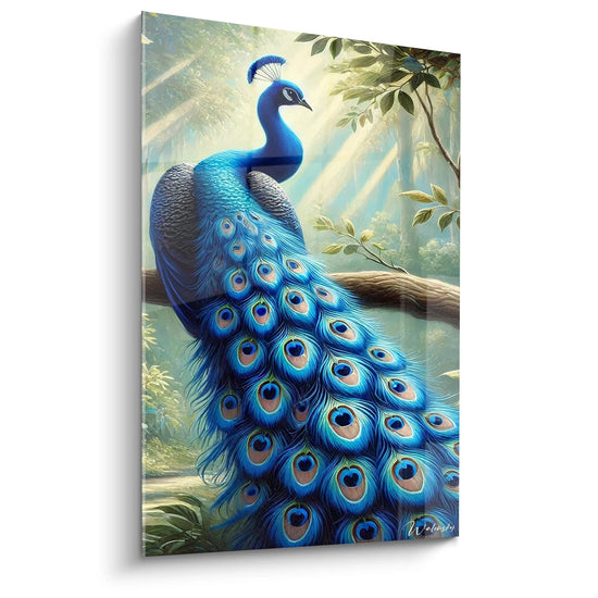 Tableau Joyau de la Forêt - Edition Paon Animaux