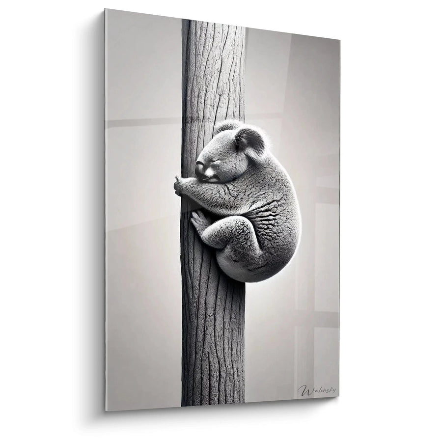 Tableau L'Étreinte du Koala - Édition Koala Animaux