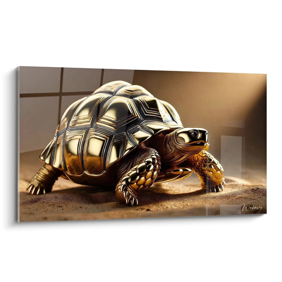 Tableau L'or de la nature - Edition Tortue Terrestre Animaux