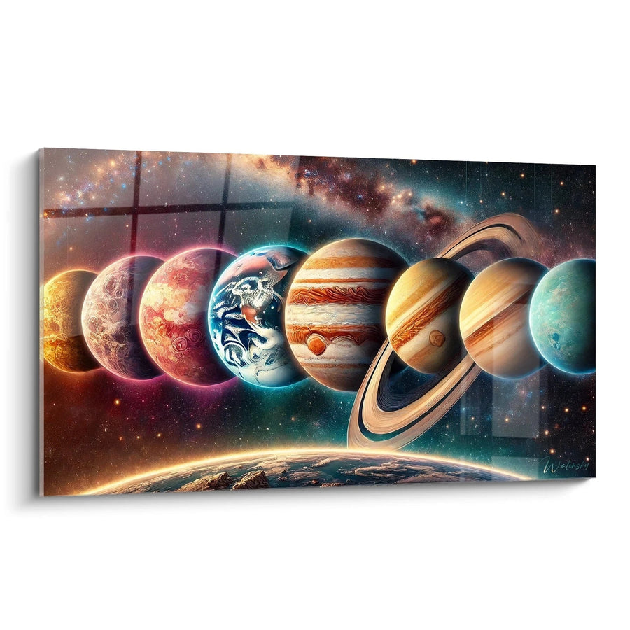 Tableau L'Ordre des Mondes - Édition Système Solaire Espace