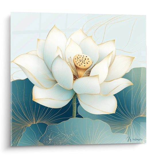 Tableau Lotus âme flotante - édition fleur de lotus