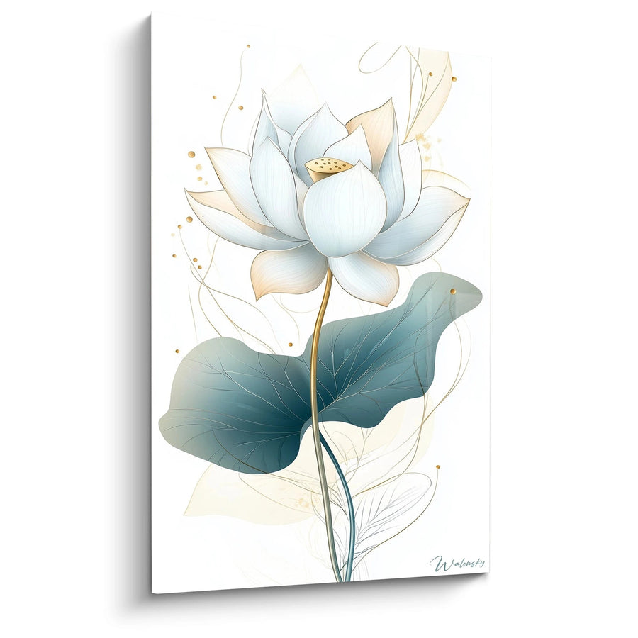 Tableau Lotus grâce éternelle - édition fleur de lotus