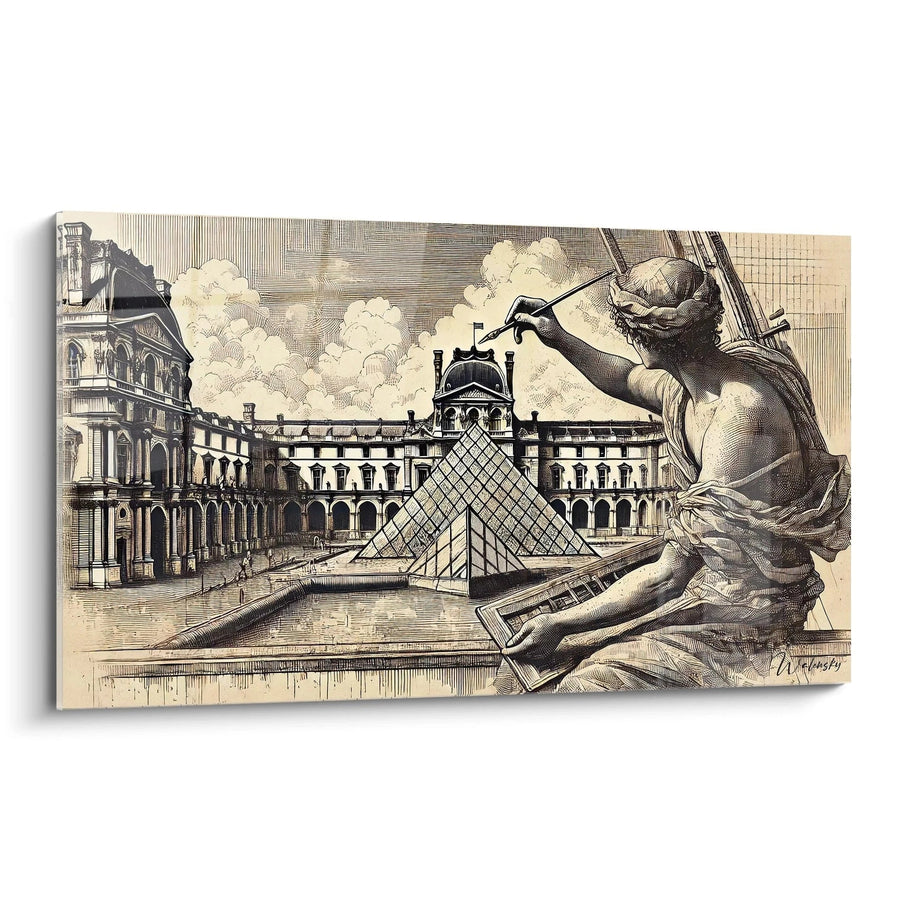 Tableau Louvre N°2 - Edition Paris Autour du Monde