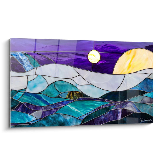 Tableau Mélodie des Mers - édition vitraux