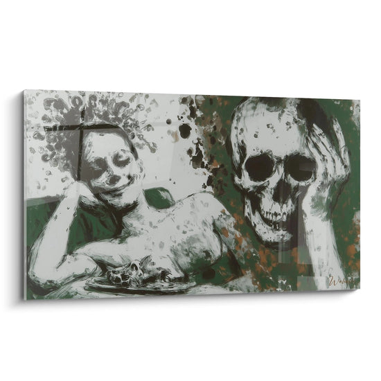 Tableau mort beauté fanée - édition vanité