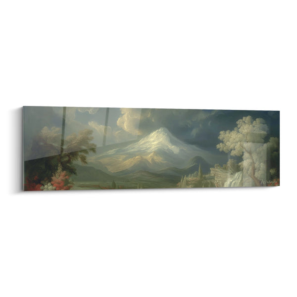 Tableau Montagne Volcanique - Paysage Romantique Sublime - édition Volcan