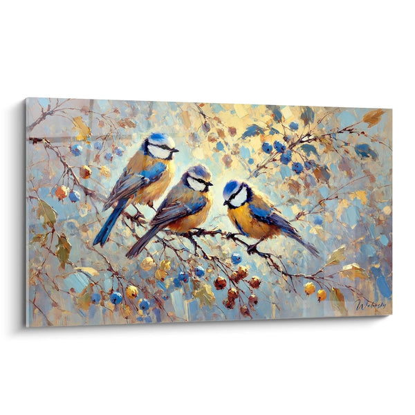 Tableau Murmures d'Automne - Edition Oiseaux Animaux