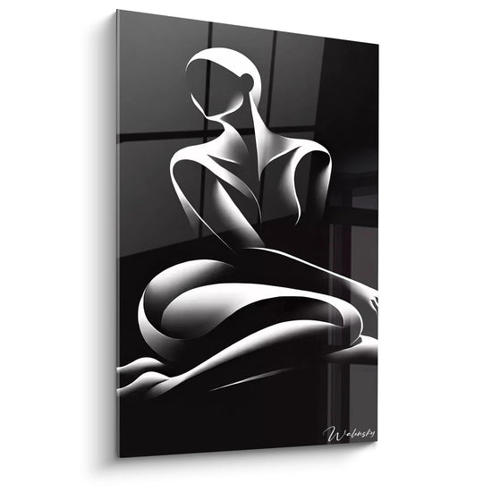 Tableau Mystère Sculpté - Edition Black & White
