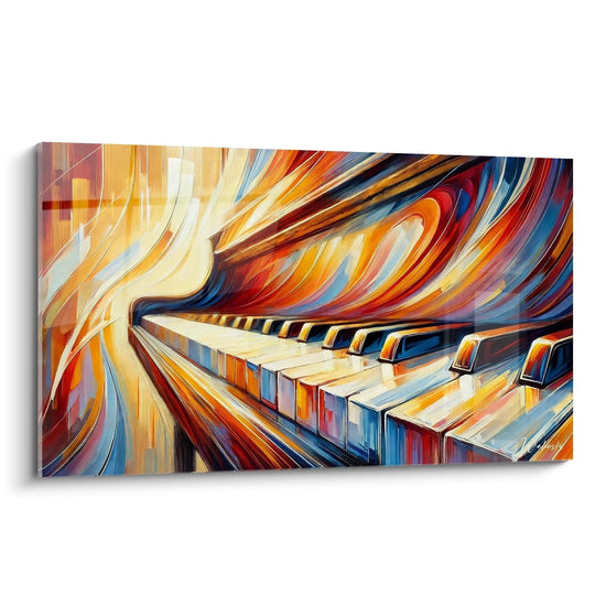 Tableau Notes en fusion -  Edition Musique Abstrait
