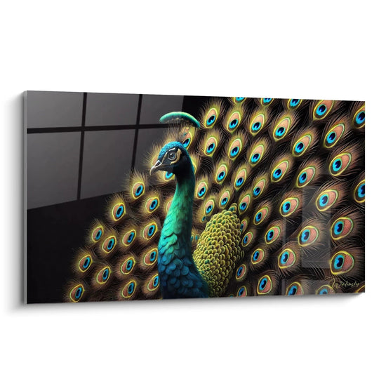 Tableau Paon Impérial - Edition Paon Animaux