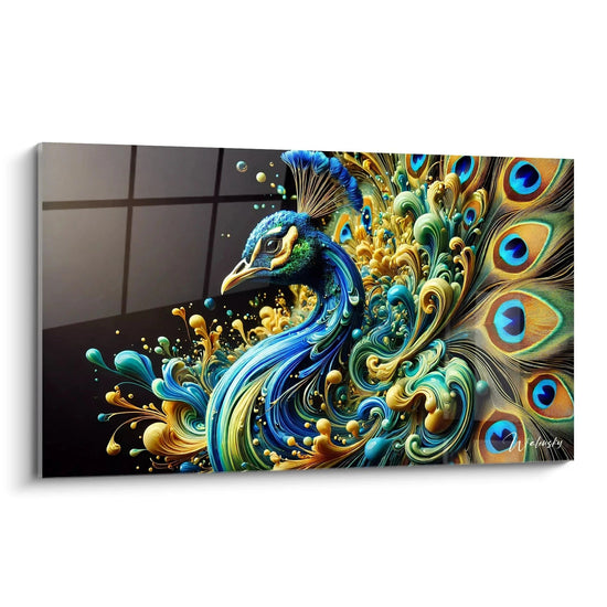 Tableau Plumes d'Aquarelle - Edition Essence Sauvage