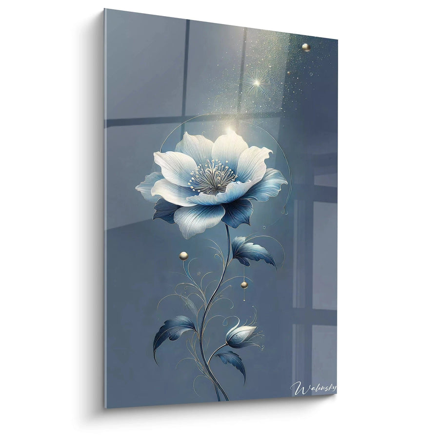 Tableau Poésie en Bleu - Édition Zen