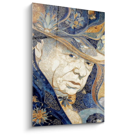 Tableau Portrait Âme Ornementée - édition Winston Churchill