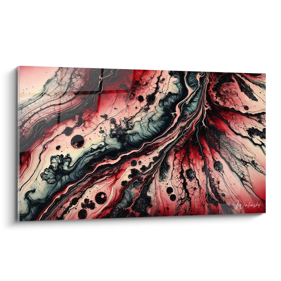Tableau Pulsations Obscures - Edition Style Epoxy