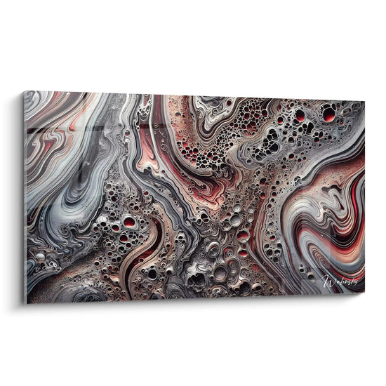 Tableau Résonance Abyssale - Edition Style Epoxy