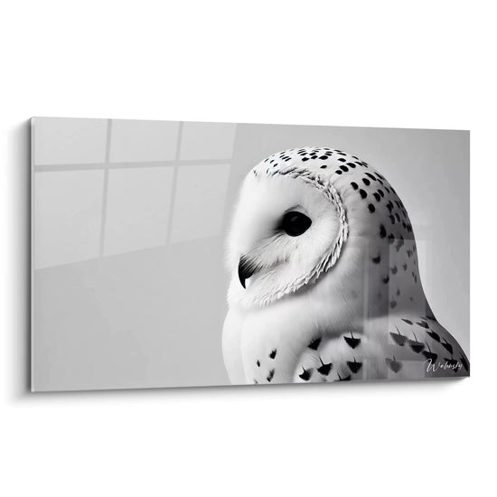 Tableau Silence Arctique - Édition Chouette Animaux