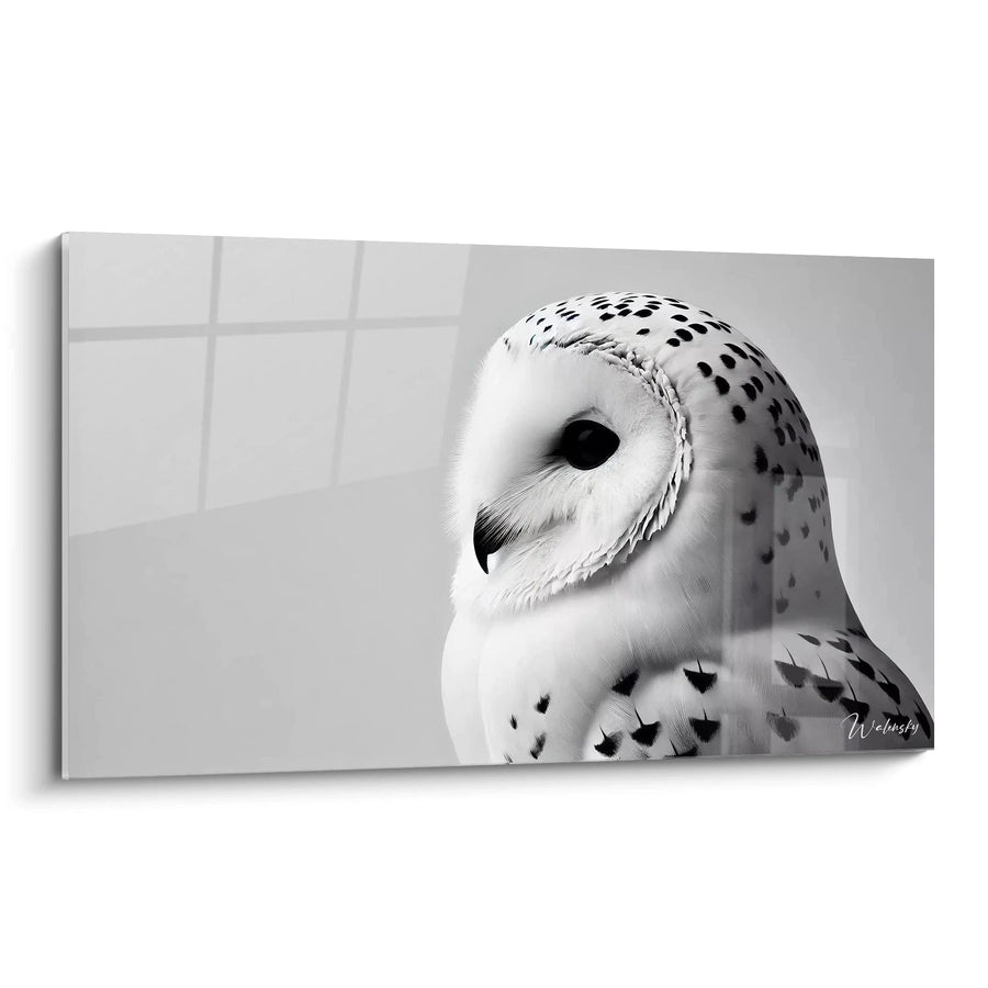 Tableau Silence Arctique - Édition Chouette Animaux
