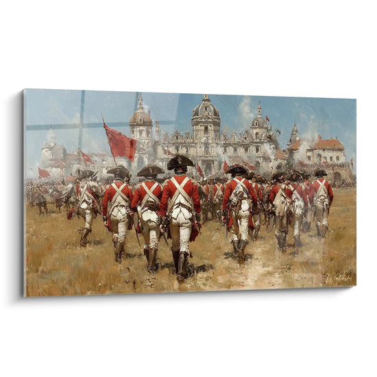Tableau soldats pas cadencés - édition révolution Française