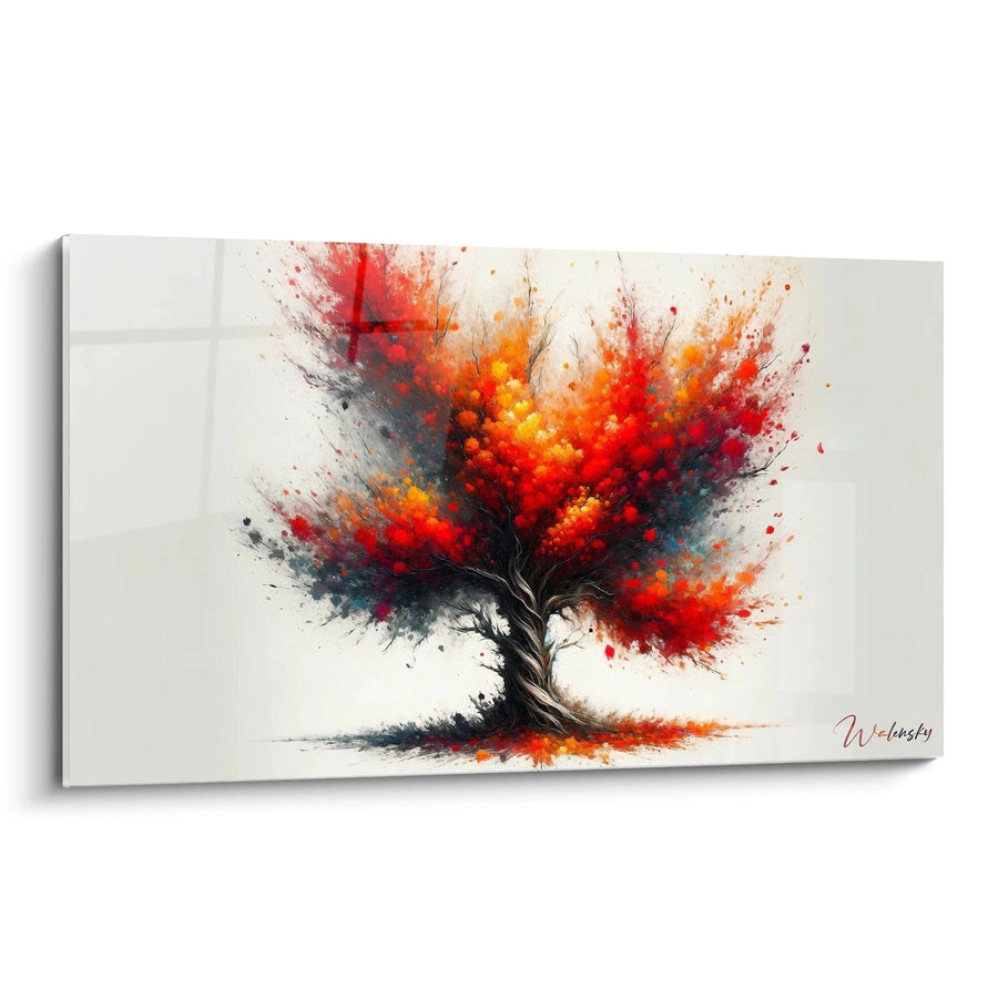 Tableau Spectre Automnal - Édition Peinture Abstrait